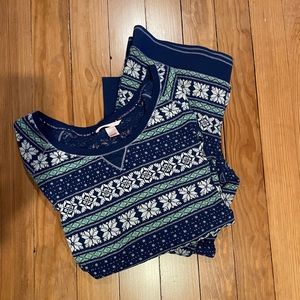 Winter thermal pajamas